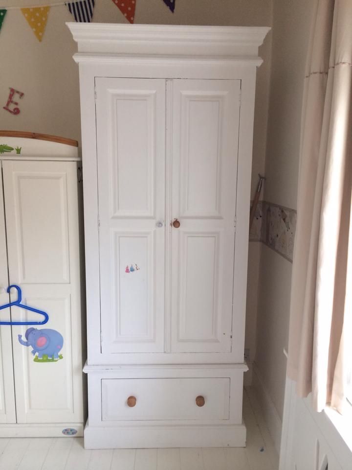 Updating A Pine Wardrobe – Tidylife With White And Pine Wardrobes (View 5 of 15)