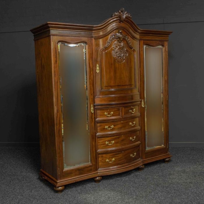 Victorian Mahogany Wardrobe – Antique Furniture Pertaining To Mahogany Wardrobes (View 15 of 15)