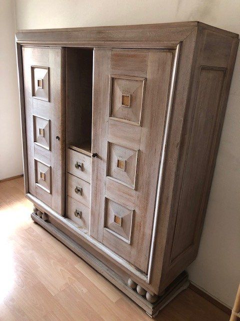 Vintage Wardrobe 1940s/1950s – Wardrobes | Antikeo Inside Cheap Shabby Chic Wardrobes (View 14 of 15)
