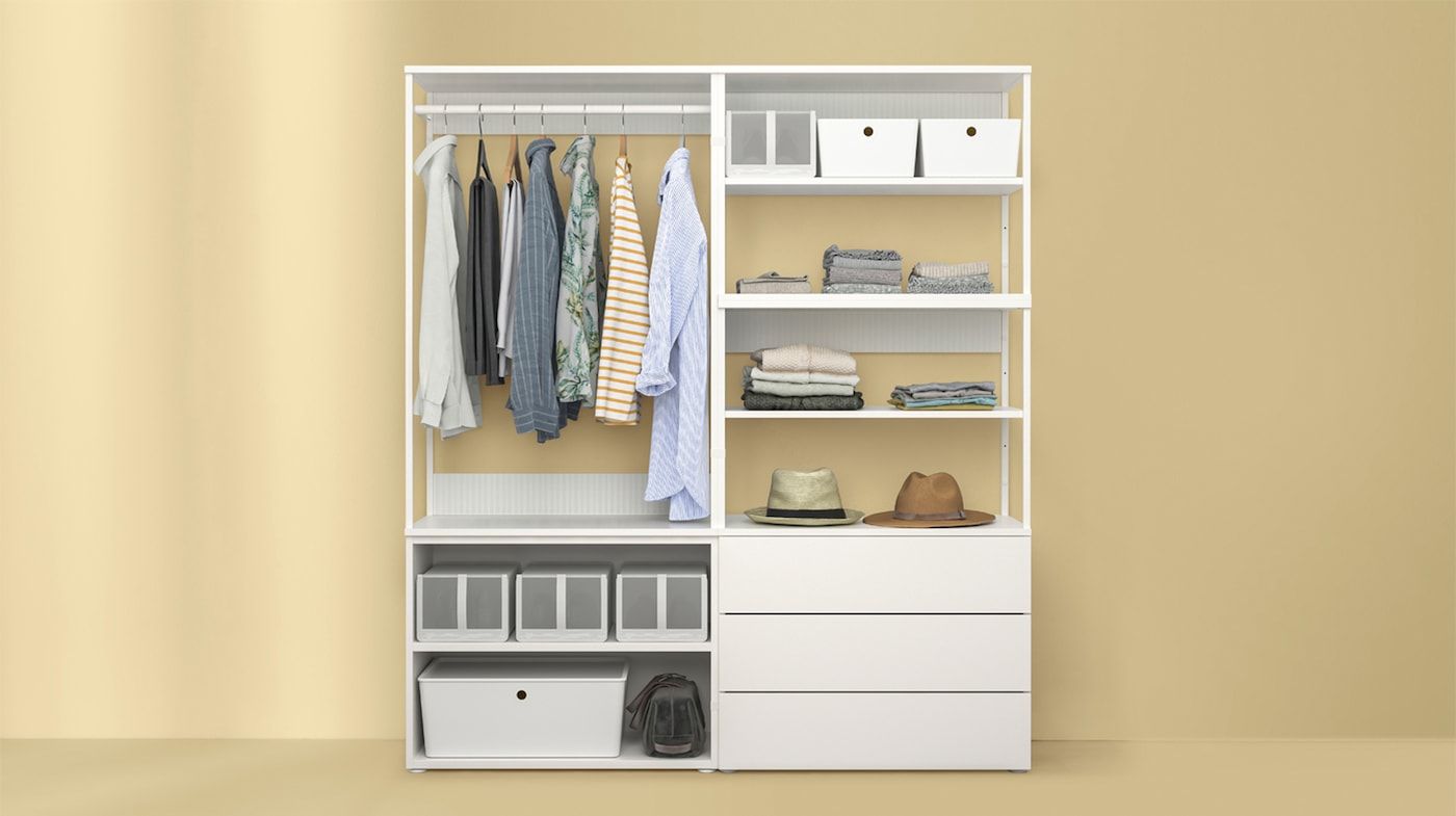 Walk In Wardrobe – Walk In Closet – Ikea For Wardrobes Drawers And Shelves Ikea (View 3 of 15)