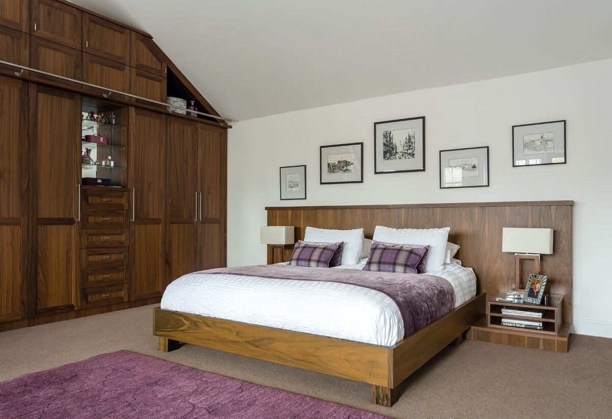 Walnut Wardrobes | Walnut Bedroom Furniture | Neville Johnson For Walnut Wardrobes (Photo 14 of 15)