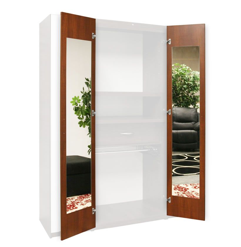 Wardrobe Closet Mirrored Interior – Door Mirrors, 165 Degree Hinges |  Contempo Space For Cheap Wardrobes With Mirrors (View 15 of 15)