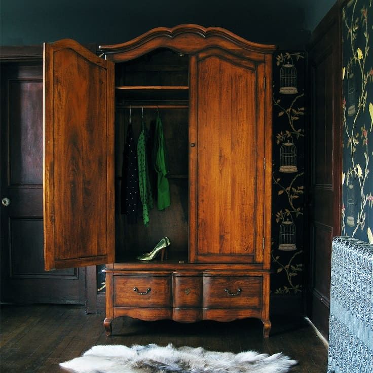 Wardrobe Or Armoire: Distinctions In Antique Storage – Styylish Pertaining To Black French Wardrobes (Photo 12 of 15)