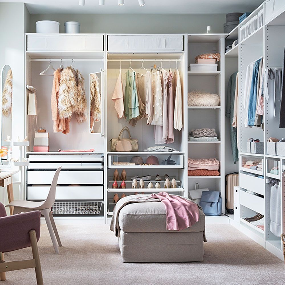 Wardrobe Storage Ideas – Tips For Organising Your Closet | Ideal Home Pertaining To Cheap Wardrobes With Drawers (Photo 14 of 15)
