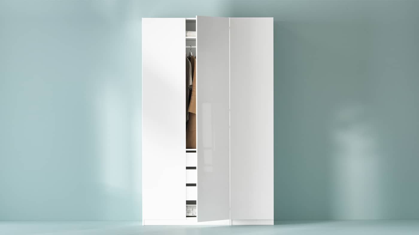 Wardrobes – Fitted, Modular, Freestanding, & Sliding – Ikea With Tall White Wardrobes (View 11 of 13)