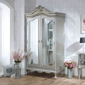 Wardrobes | French Style Wardrobes | Shabby Chic Wardrobe | Flora Furniture For Shabby Chic Wardrobes (View 6 of 15)