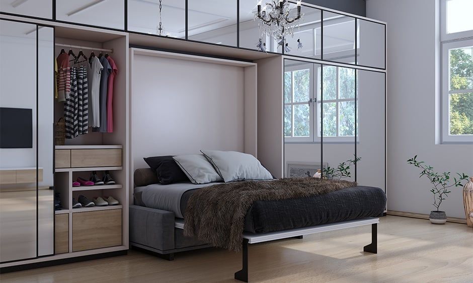 What Are The Ideal Wardrobe Dimensions For Your Home | Designcafe With Regard To Medium Size Wardrobes (Photo 15 of 15)