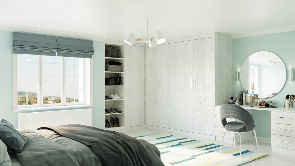 White Pine Fitted Wardrobes, Made To Measure For Your Home Within White And Pine Wardrobes (View 8 of 15)