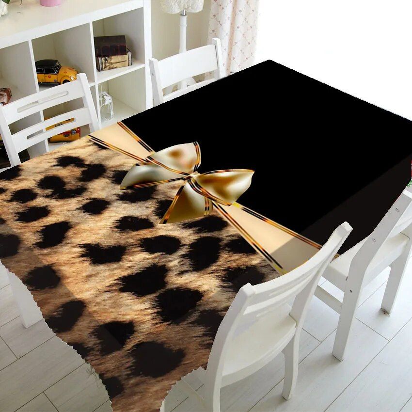 Widely Used Cheetah Sourcing Square 23.6" L X 23.6" W Tables In Classic Cheetah Leopard Table Cloth For Birthday Cheetah Leopard Print  Tablecloth Rectangle Square Table Covers Party Home Decor – Aliexpress (Photo 3 of 5)