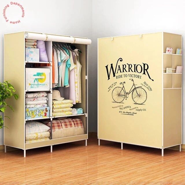 Wooden Couple Wardrobe Organizers Folding Retractable Wardrobe Furniture  Dressing Rooms Cheap Bedrooms Wardrobes Dressers Closet – Aliexpress Pertaining To Wardrobes Cheap (Photo 14 of 15)