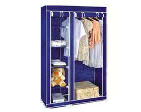 Zys – Double Canvas Wardrobe | Shop Today. Get It Tomorrow! | Takealot Intended For Double Canvas Wardrobes Rail Clothes Storage (Photo 12 of 15)