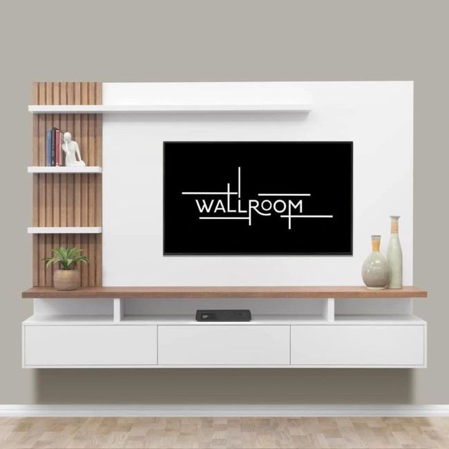 Custom Built Floating Tv Stands | Over 200 Tv Unit Designs | Wallroom Intended For Floating Stands For Tvs (View 4 of 15)