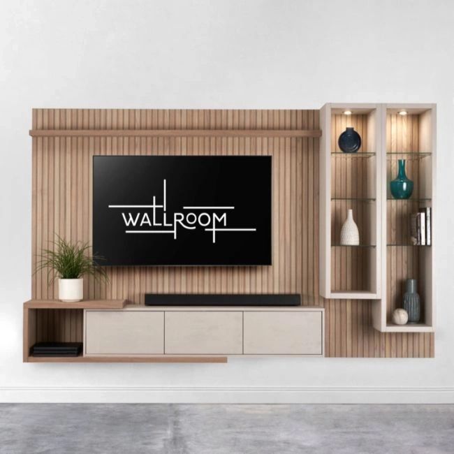 Custom Built Floating Tv Stands | Over 200 Tv Unit Designs | Wallroom With Regard To Floating Stands For Tvs (View 8 of 15)
