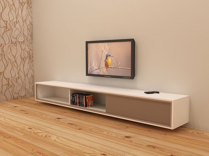 Diy Furniture Plan Floating Tv Cabinet Arturo For Plywood Or Mdf Intended For Wall Mounted Floating Tv Stands (View 10 of 15)