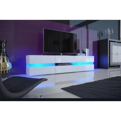 Glossy Led Light Tv Stand | Konga Online Shopping With Regard To Tv Stands With Lights (Photo 15 of 15)