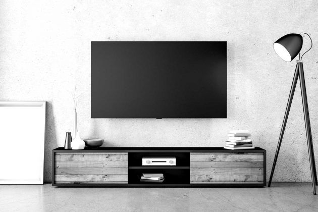 How To Mount A Flat Screen Tv To A Concrete Wall – Sormat En Intended For Stand For Flat Screen (Photo 13 of 15)