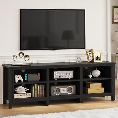 Tv Stand Entertainment Center Media Console Table For Tv Up To 80/75/70/65  Inch | Ebay For Media Entertainment Center Tv Stands (Photo 7 of 15)