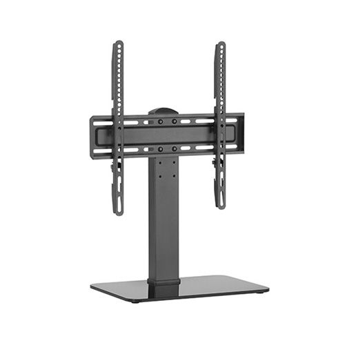 Universal Tabletop Tv Stand With Glass Base Supplier And Manufacturer  Lumi With Regard To Universal Tabletop Tv Stands (View 4 of 15)