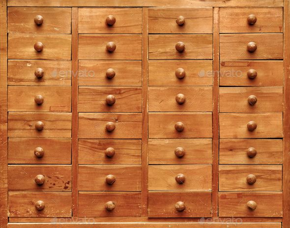 Wooden Cabinet With Drawers Stock Photosergeyskleznev | Photodune Pertaining To Wood Cabinet With Drawers (Photo 10 of 15)