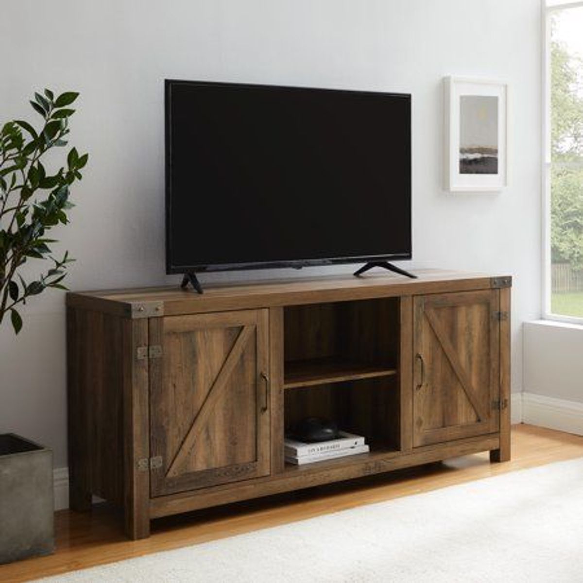 15 Inspirations Modern Farmhouse Barn Tv Stands