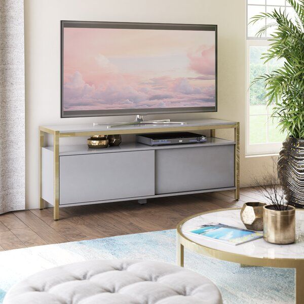 Wrought Studio Angelise Tv Stand For Tvs Up To 65" & Reviews | Wayfair Within Oaklee Tv Stands (Photo 8 of 15)