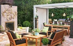 15 Inspirations Backyard Porch Garden Patio Furniture Set
