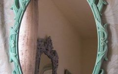 Large Oval Wall Mirrors