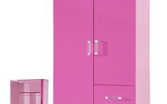Pink High Gloss Wardrobes