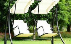 20 Best Ideas 2 Person Hammock Porch Swing Patio Outdoor Hanging Loveseat Canopy Glider Swings