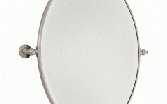 The 15 Best Collection of Polished Nickel Oval Wall Mirrors