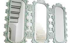30 Inspirations Triple Wall Mirrors