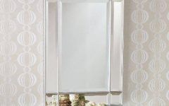 Frameless Beveled Wall Mirrors