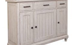 20 Inspirations White Wooden Sideboard