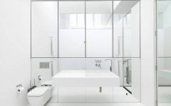 Contemporary Bathroom Wall Mirrors