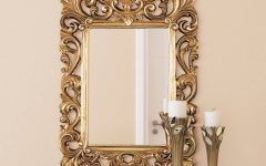 15 Best Ideas Antique Gold Wall Mirrors