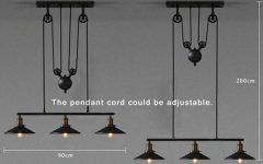 15 Best Collection of Pulley Pendant Light Fixtures