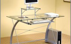 The 15 Best Collection of Glass and Chrome Modern Computer Office Desks