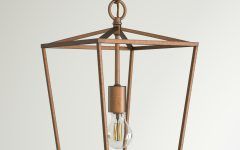 15 Collection of One-light Lantern Chandeliers