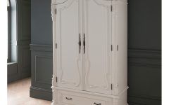 Top 15 of Antique White Wardrobes
