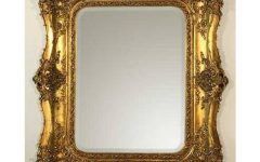 20 Best Collection of Gold Antique Mirrors