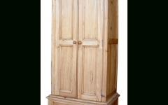 Single Pine Wardrobes with Drawers