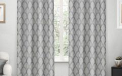 44 Inspirations Easton Thermal Woven Blackout Grommet Top Curtain Panel Pairs