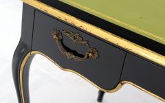 The 15 Best Collection of Lacquer and Gold Writing Desks