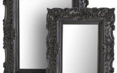 20 Photos Baroque Black Mirrors