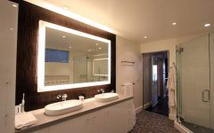 Lighted Bathroom Wall Mirrors