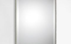 The 15 Best Collection of Brushed Nickel Rectangular Wall Mirrors
