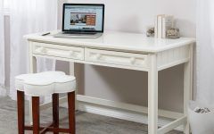 White Wood Modern Writing Desks