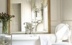 2024 Latest French Bathroom Mirrors