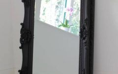 Black Ornate Mirrors