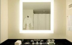 Lighted Vanity Mirrors for Bathroom